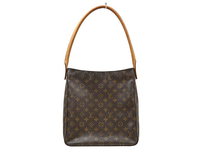 Louis Vuitton Monogram Looping Monogram Canvas GM Marrone