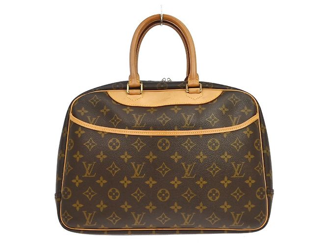 Louis Vuitton Deauville Monogram Canvas 34 Marron
