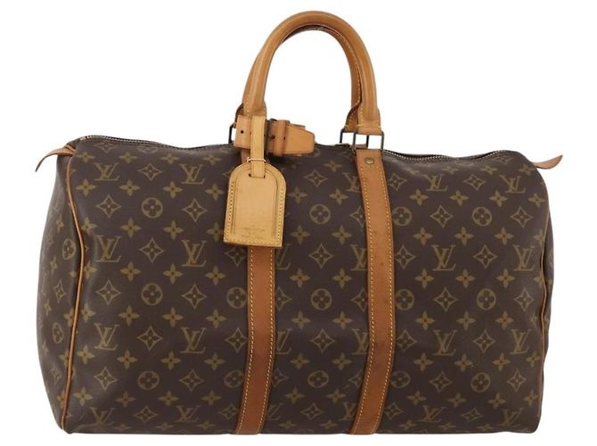 Louis Vuitton Keepall Monogram Canvas 45 Marrom