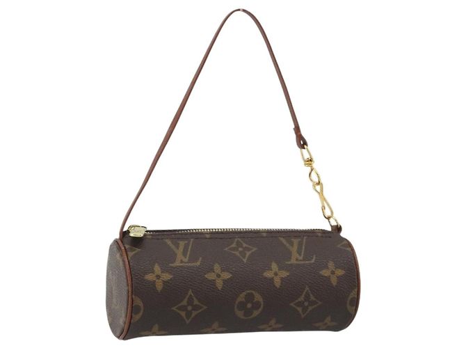 Louis Vuitton Papillon Pochette Monogram Canvas Mini Marrone