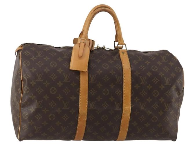 Louis Vuitton Keepall Monogram Canvas 50 Marrom