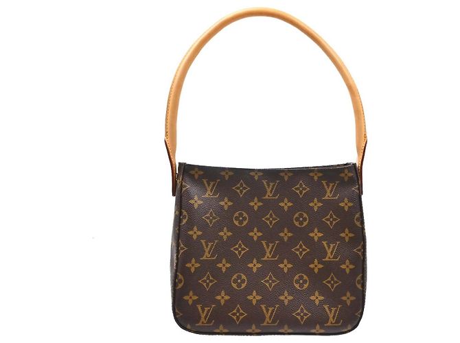 Louis Vuitton Monogram Looping Monogram Canvas MM Marrom