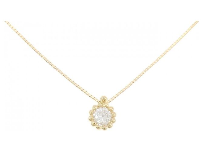 Autre Marque Collana con diamante Au750 D'oro