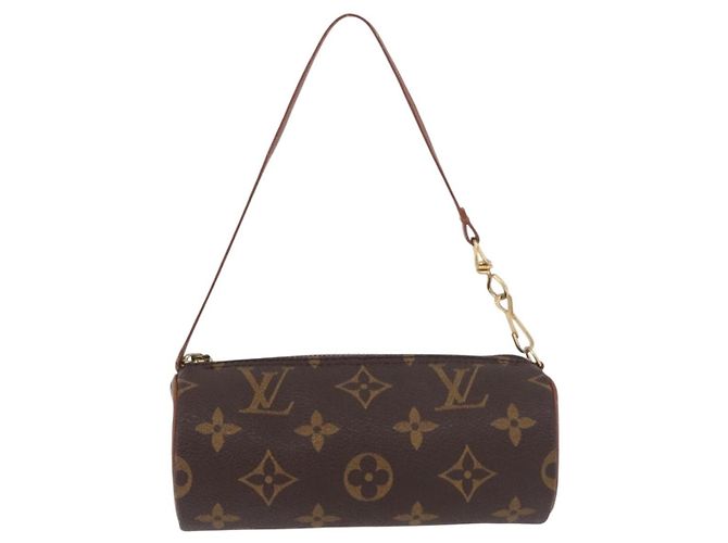 Louis Vuitton Papillon Pochette Monogram Canvas Mini Marrone