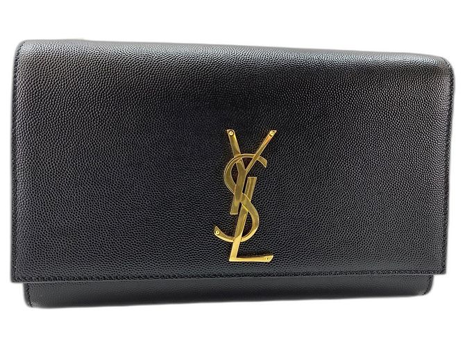 Borsa a Spalla Kate Medium Yves Saint Laurent Nero 