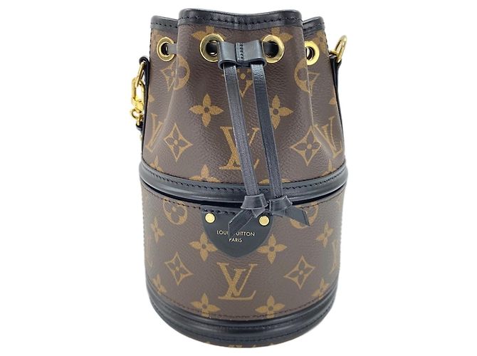 Borsa a Spalla Louis Vuitton Canoe Marrone