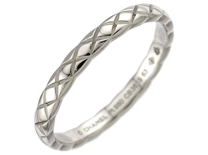 Anillo Chanel Coco Crush Small SM #63 en Platino