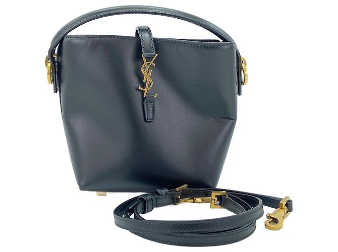 Sac à main 2-Way LE37 Mini Yves Saint Laurent Noir 
