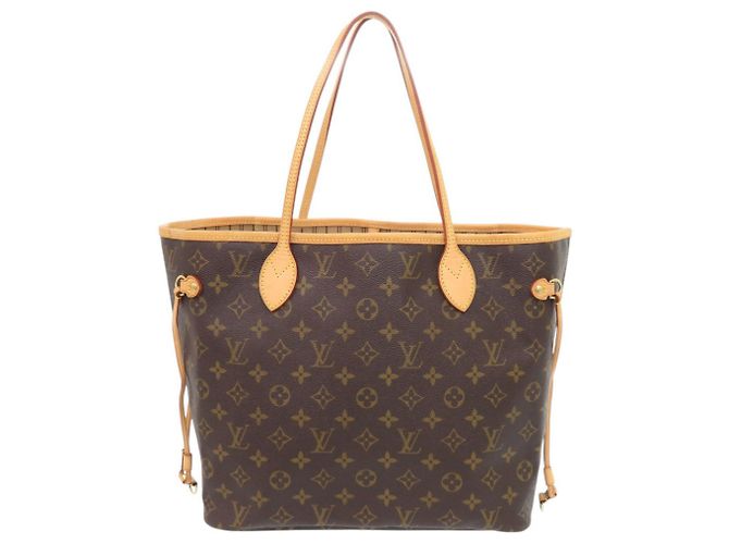 Sac cabas Louis Vuitton Neverfull MM Monogram Marron Monogramme