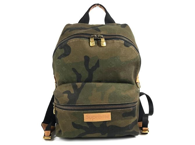 Louis Vuitton Camouflage Apollo Backpack Green