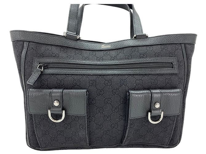 Borsa Tote Gucci Abbey - Nero