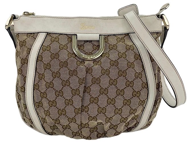 Borsa a Spalla Gucci Abbey - Beige