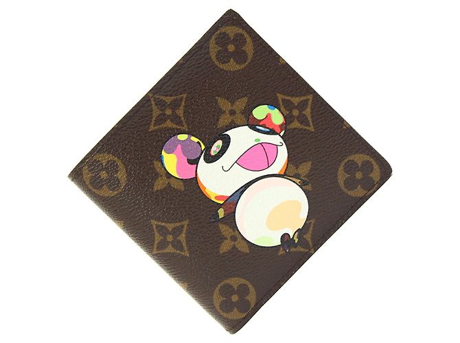 Cartera Bi-fold Louis Vuitton en Monogram Panda