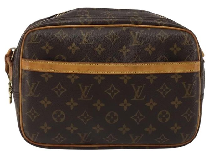 Louis Vuitton Reporter Monogram Canvas PM Marron