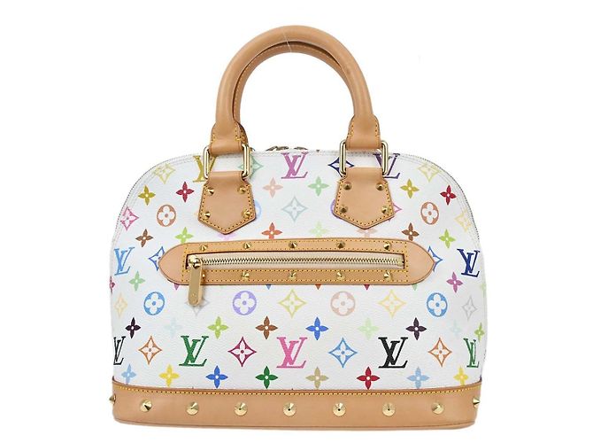 Louis Vuitton Alma Monogram Canvas MM Multicolor