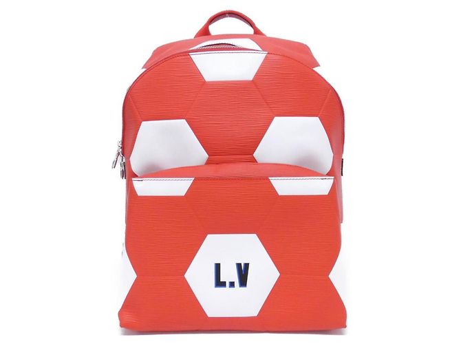 Louis Vuitton Epi (World Cup) Apollo Backpack Red