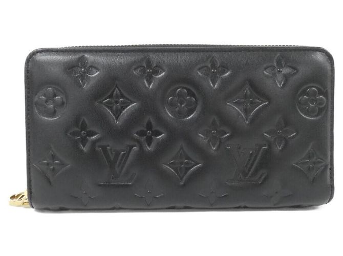 Cartera Coussin Zippy Louis Vuitton Negro