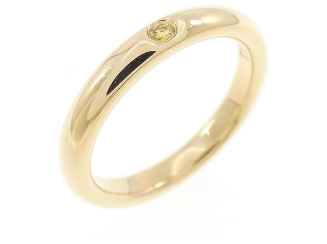 Tiffany & Co Anello a fascia in oro giallo Tiffany
