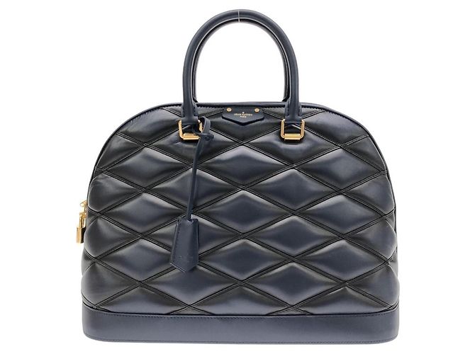 Sac à main Louis Vuitton Alma GM Bleu