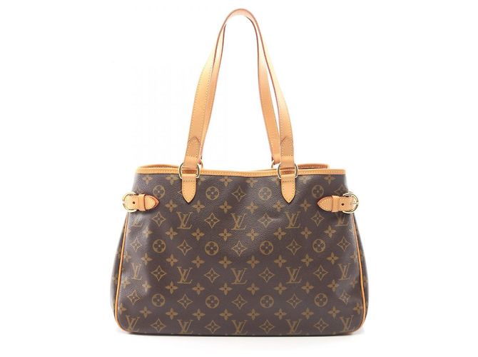 Bolsa de Ombro Louis Vuitton Batignolles Horizontal Marrom Monograma