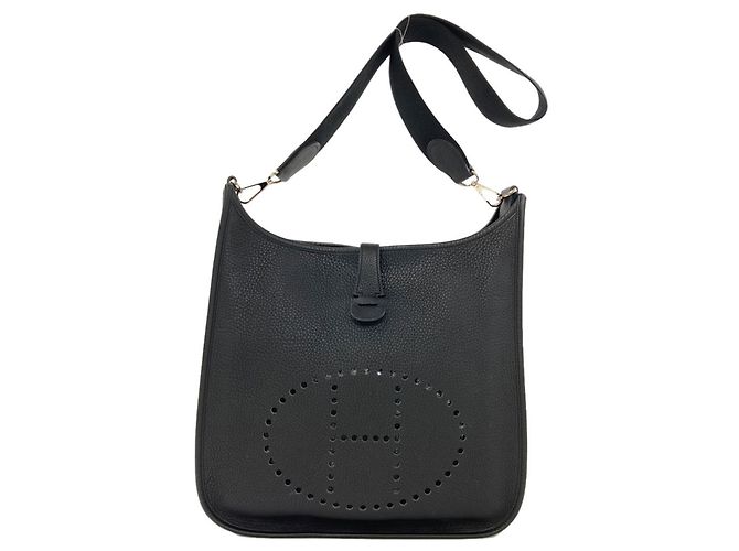 Hermès Borsa a tracolla Hermes Evelyne 1 GM Nero