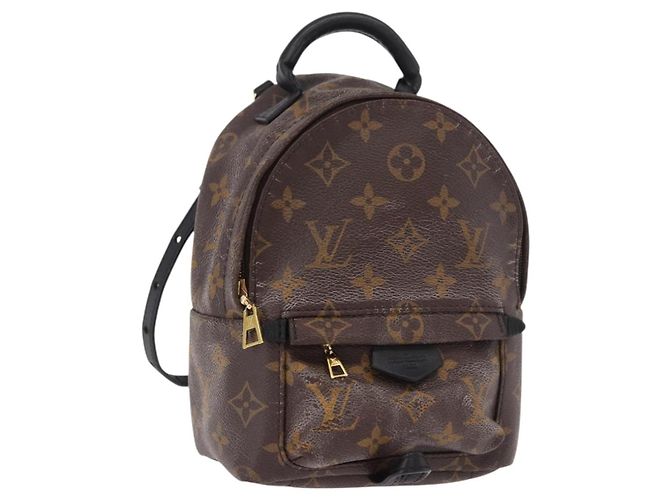 LOUIS VUITTON Monogram Palm Springs MINI Backpack M44873 LV Auth 188810A Monogramm