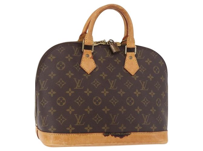 LOUIS VUITTON Bolsa Monogram Alma M51130 LV Auth bs35841 Monograma