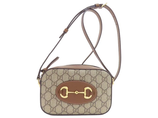 Gucci Horsebit Kleine Camera Bag Braun