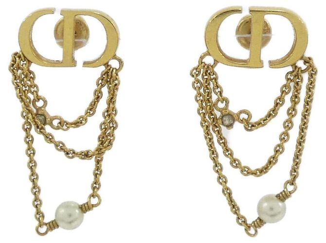 Orecchini Christian Dior Petite CD E2424WOMCY Bianco D'oro