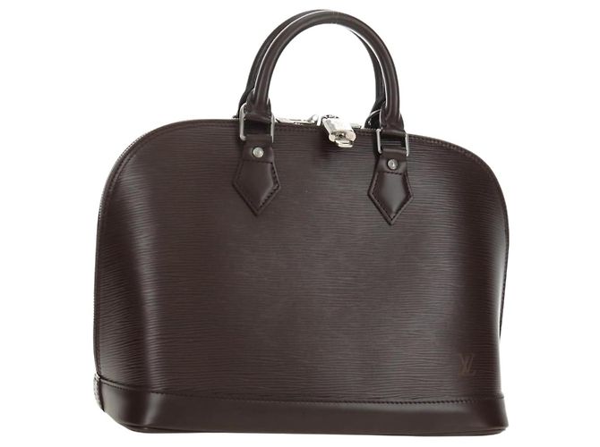 Louis Vuitton Alma Epi Leather PM Braun