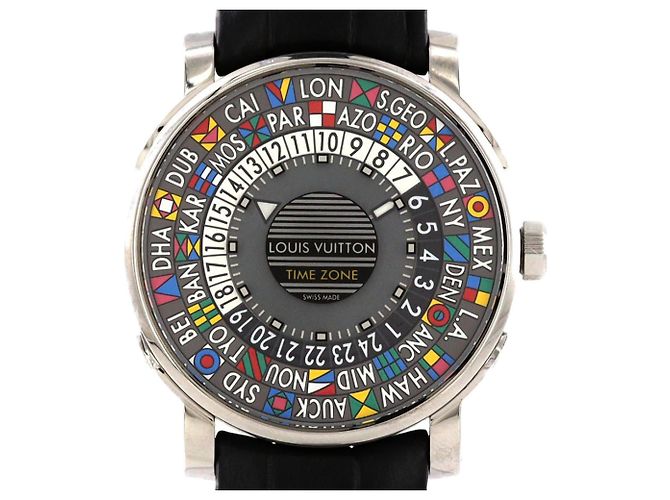 Relógio de Pulso Automático Louis Vuitton Escale Time Zone Q5D20