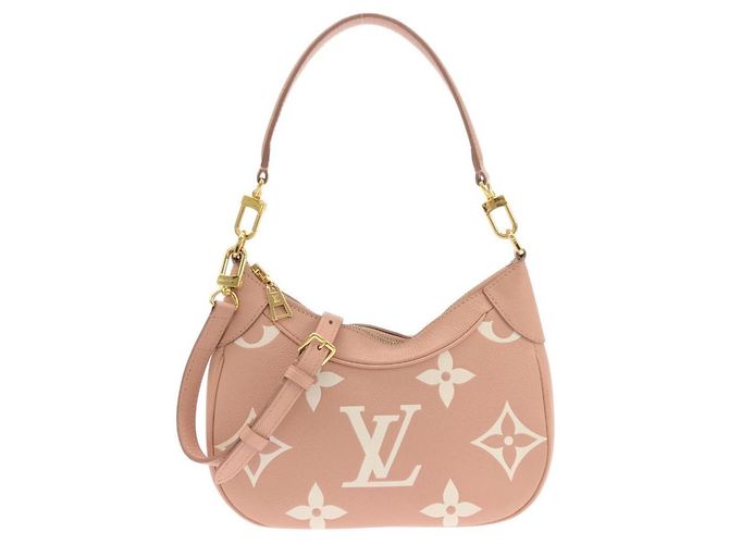 Borsa a Spalla Louis Vuitton Bicolor Monogram Empreinte Bagatelle Rosa