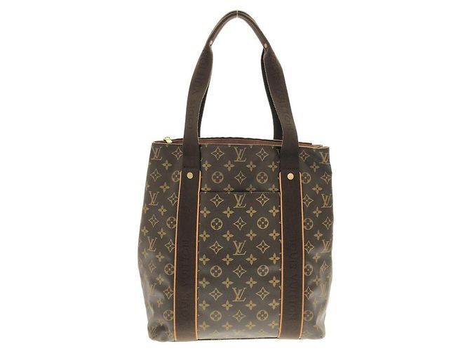 Sac à main Louis Vuitton Monogram Beaubourg Marron