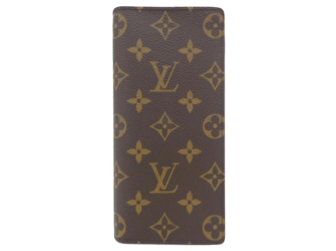 Cartera Louis Vuitton Monogram Brazza Castaño