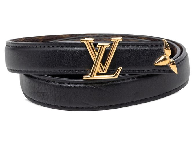 Louis Vuitton Pretty LV Reversible Belt M8232X Brown Black