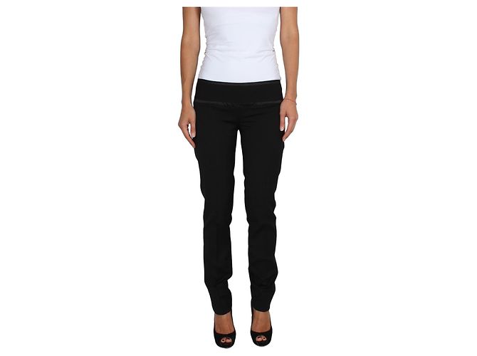 Dsquared2 Black Wool Blend Trousers
