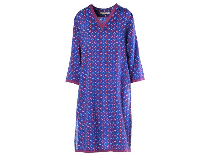 Yves Saint Laurent Saint Laurent Tunika-Kleid mit russischem Flechtmuster 