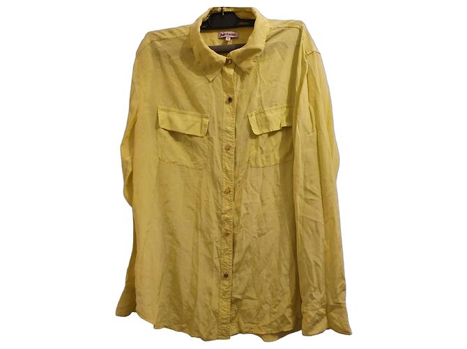Juicy Couture Camicia Gialla a Maniche Lunghe Giallo