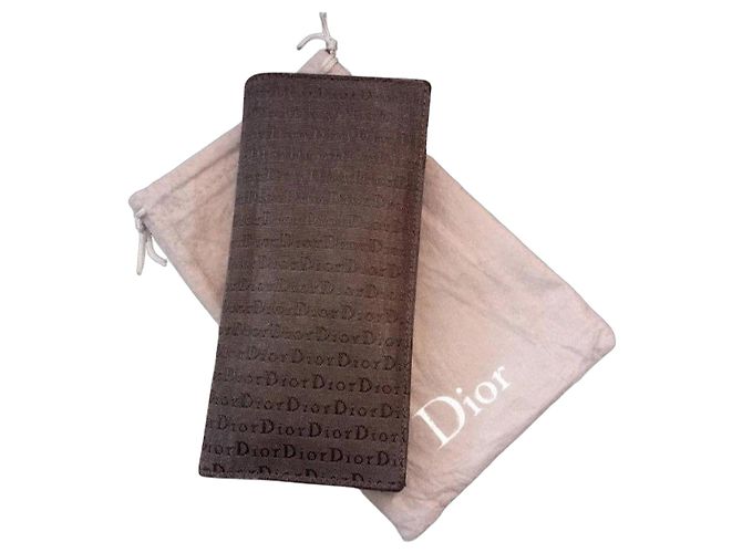 Cartera Dior Monogram Gris Gris antracita