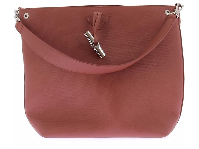 Longchamp Handtasche in Terrakotta Braun