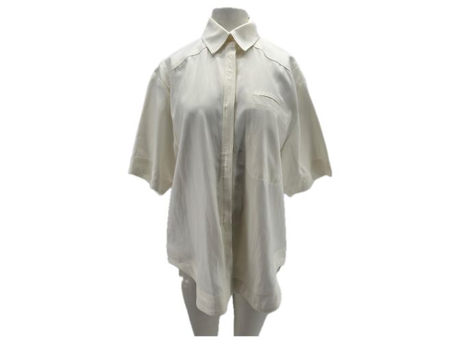 Autre Marque Camicia bianca a maniche corte Bianco 