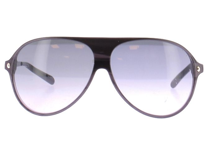 Dior Gafas de sol negras en metal Negro