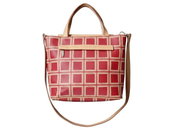 Autre Marque Cache Shopper Bag Rot Beige