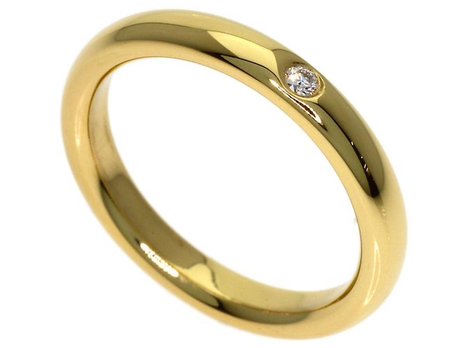 Tiffany & Co. 18K Gelbgold Diamantring
