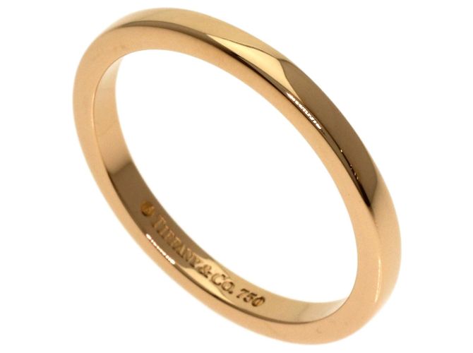 Anillo de boda Tiffany & Co. en oro rosa de 18K