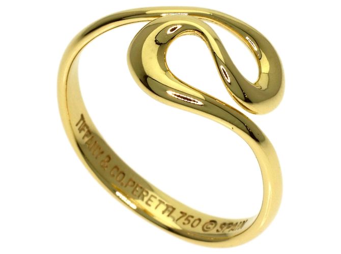 Anel Open Wave da Tiffany & Co. em ouro amarelo 18K