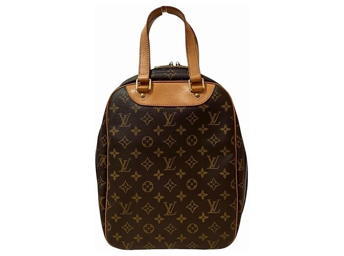 Louis Vuitton Excursion Monogram Leather Handtasche Braun Monogramm
