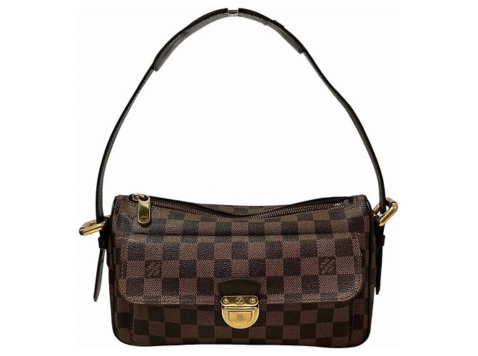 Borsa a Spalla Louis Vuitton Ravello GM Marrone Damier ebene