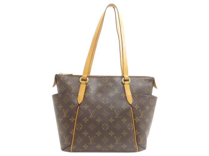 Sac cabas Louis Vuitton Totally PM Marron Monogramme