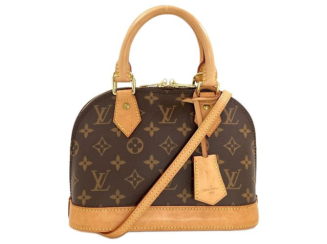 Sac à main Louis Vuitton Alma BB Marron Monogramme
